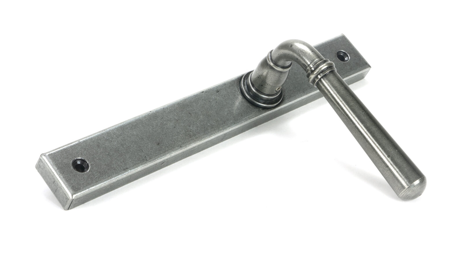 pewter newbury slimline lever espag. latch set