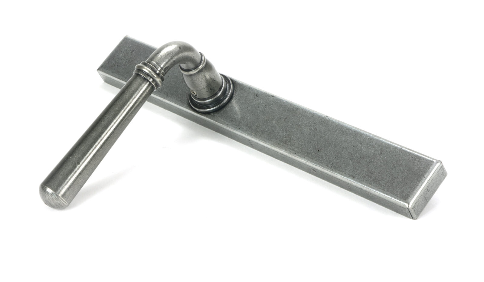 pewter newbury slimline lever espag. latch set