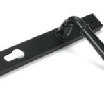 matt black newbury slimline lever espag. lock set