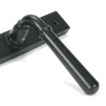 matt black newbury slimline lever espag. lock set