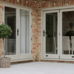 matt black newbury slimline lever espag. lock set