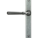 pewter newbury slimline lever espag. lock set