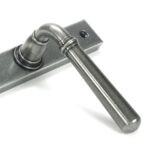 pewter newbury slimline lever espag. lock set