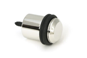 polished marine ss (316) floor mounted door stop