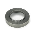 pewter newbury lever on rose set (plain)