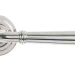 polished marine ss (316) newbury lever on rose set (art deco)