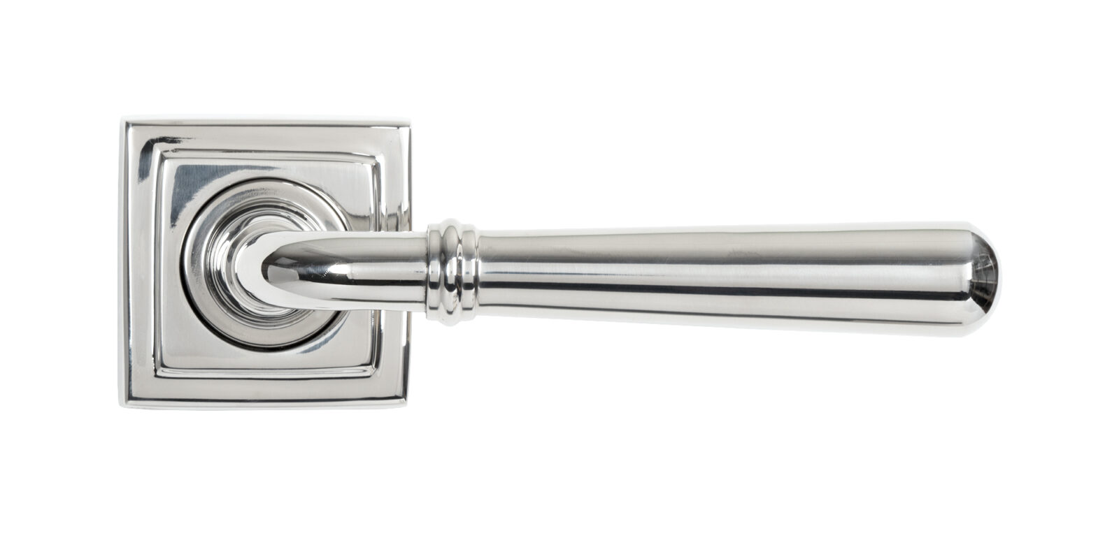 polished marine ss (316) newbury lever on rose set (square)