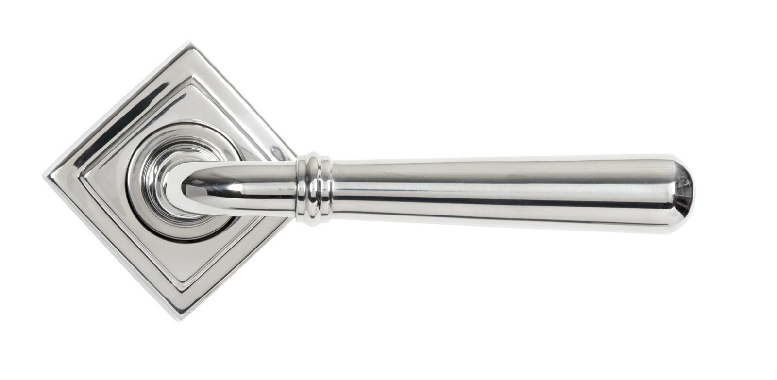 polished marine ss (316) newbury lever on rose set (square)