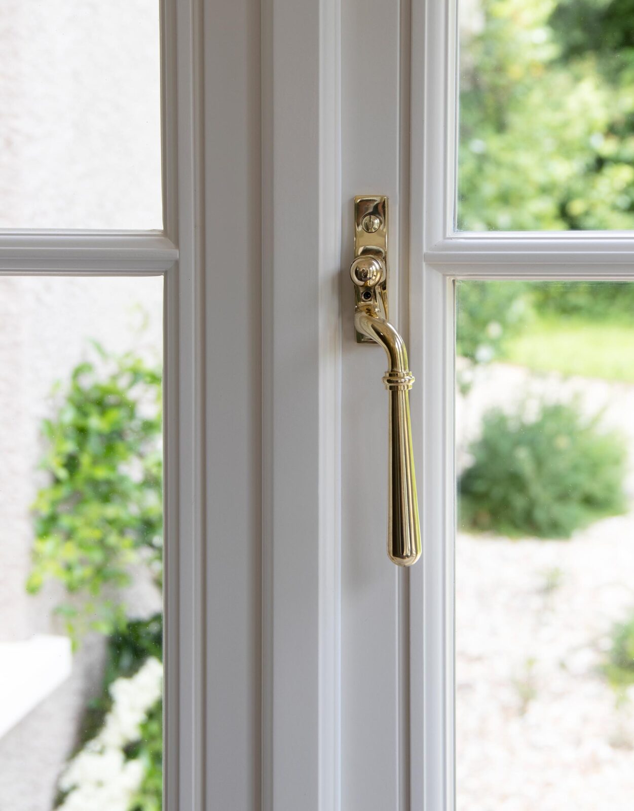 polished brass newbury espag rh