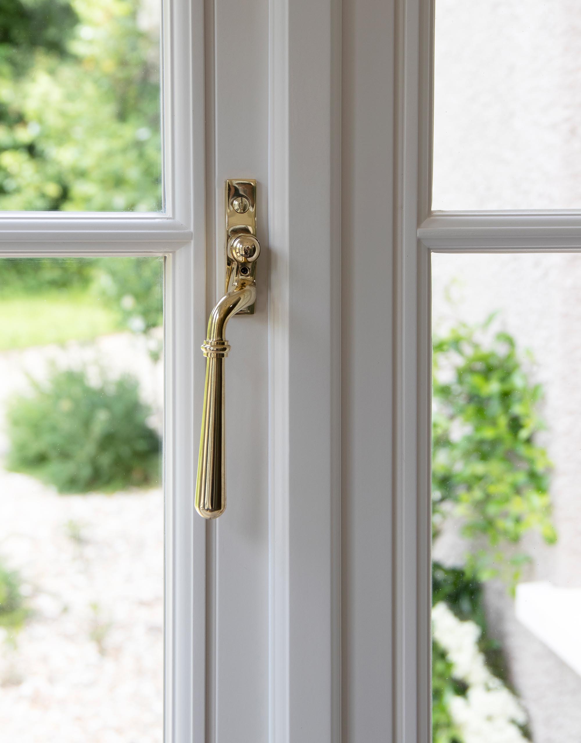 polished brass newbury espag lh