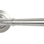 satin marine ss (316) newbury lever on rose set (art deco) unsprung