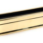 polished brass traditional letterbox