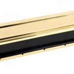 polished brass traditional letterbox
