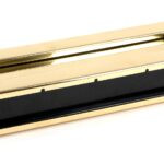 polished brass traditional letterbox