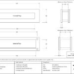 polished brass traditional letterbox