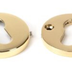 polished brass 52mm regency concealed escutcheon