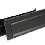 aged bronze traditional letterbox