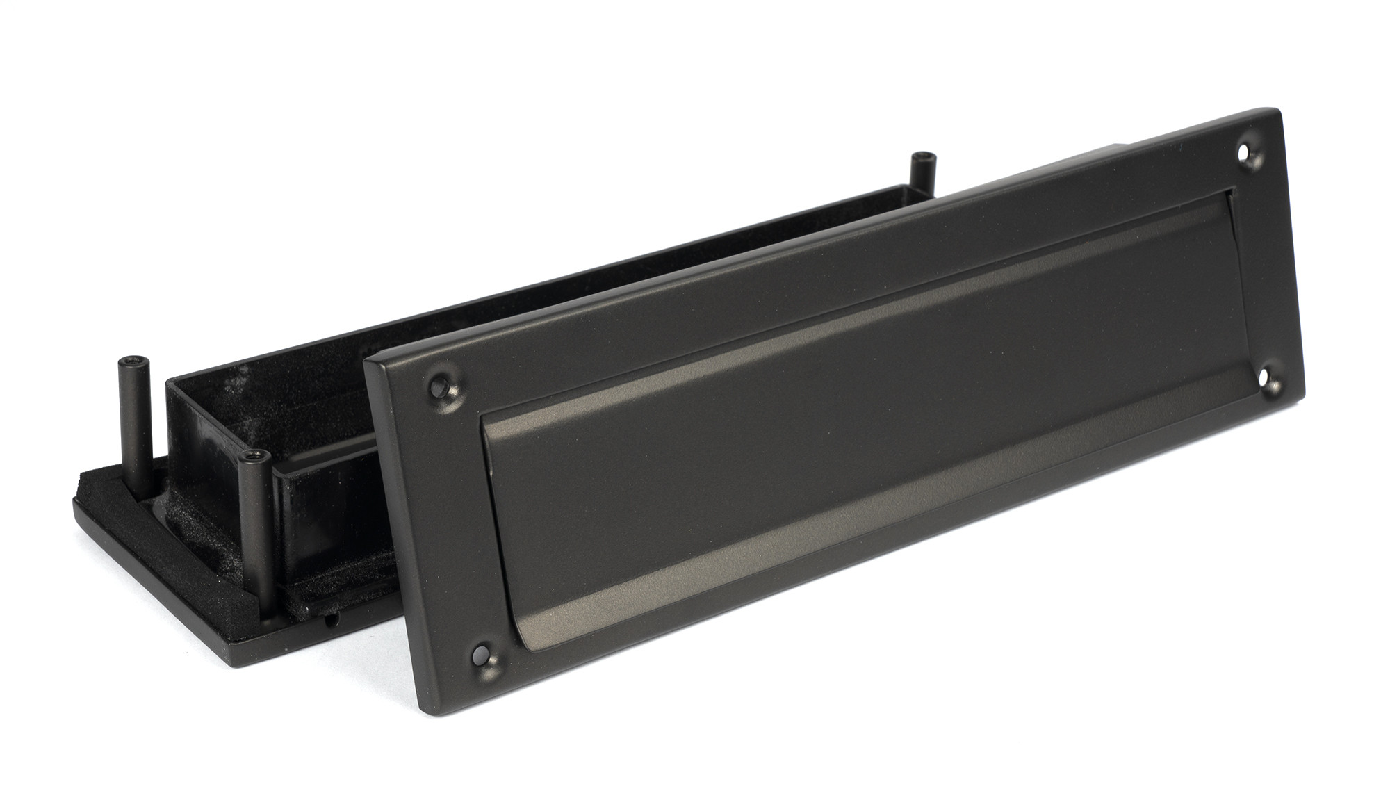 aged bronze traditional letterbox