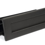 aged bronze traditional letterbox