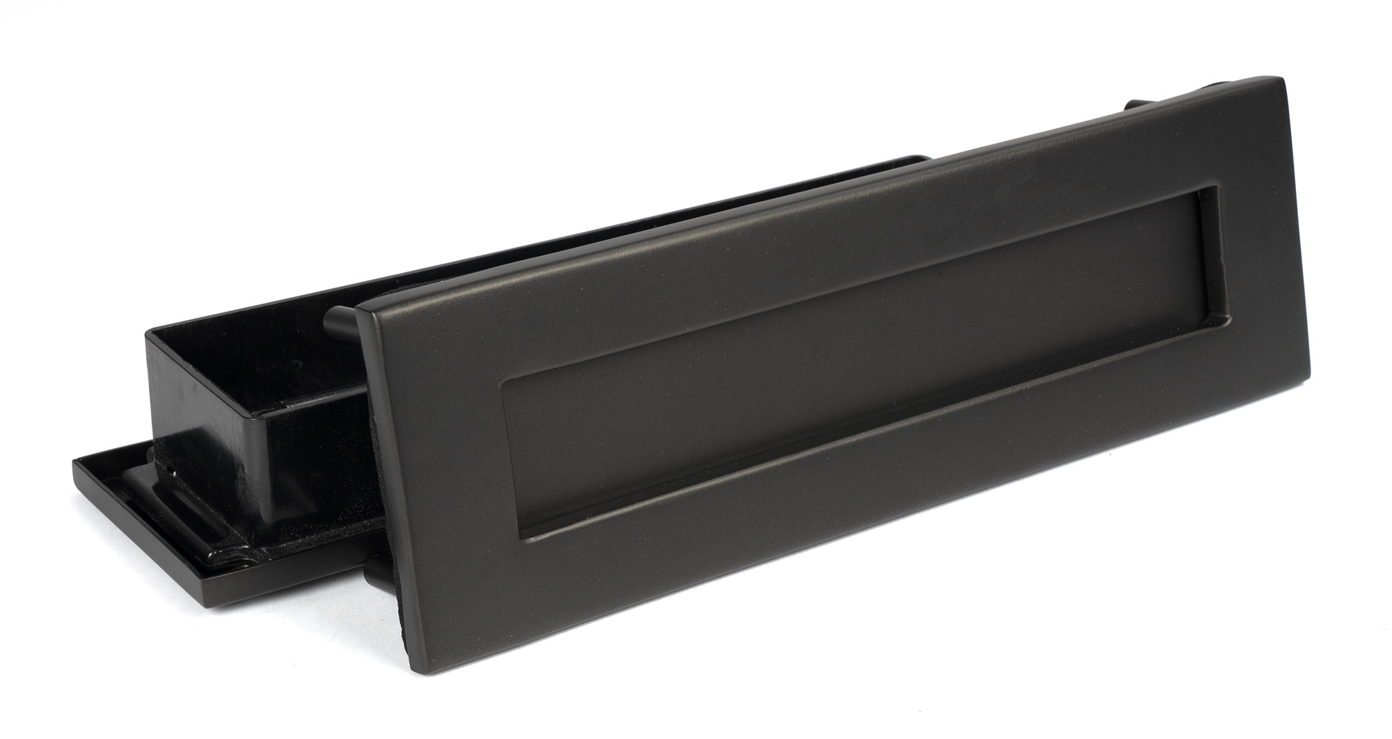 aged bronze traditional letterbox