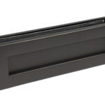 aged bronze traditional letterbox