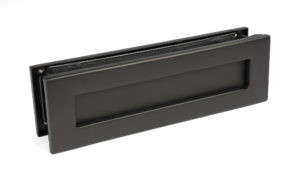 aged bronze traditional letterbox