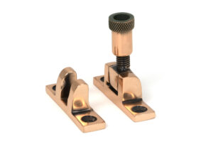 polished bronze brompton brighton fastener narrow (square)