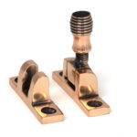 polished bronze beehive brighton fastener narrow (square)