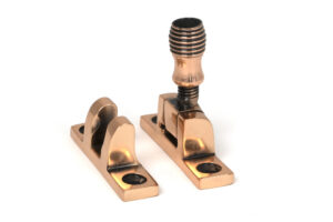 polished bronze beehive brighton fastener narrow (square)