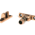 polished bronze mushroom brighton fastener narrow (square)