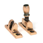 polished bronze mushroom brighton fastener narrow (square)