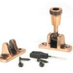 polished bronze brompton brighton fastener (radiused)