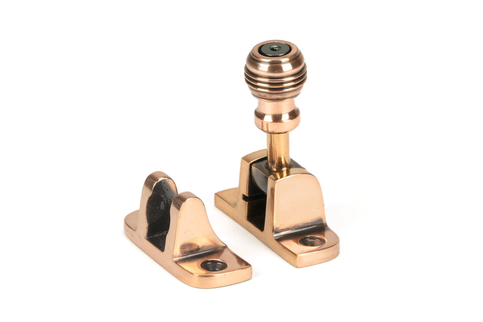 polished bronze prestbury brighton fastener (radiused)