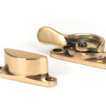 polished bronze fitch fastener