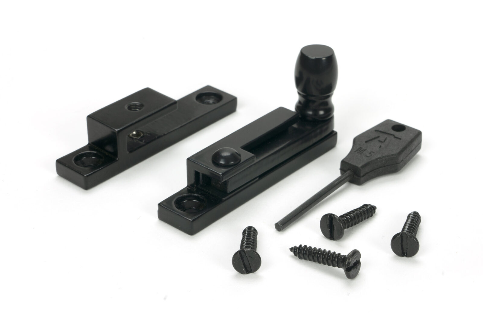 black mushroom quadrant fastener narrow