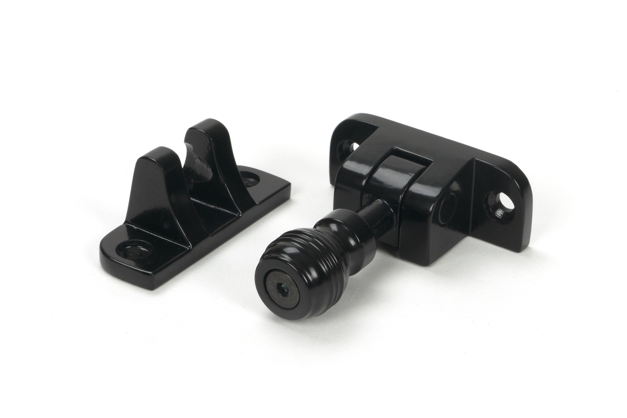 black prestbury brighton fastener (radiused)