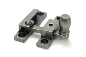 pewter mushroom quadrant fastener narrow