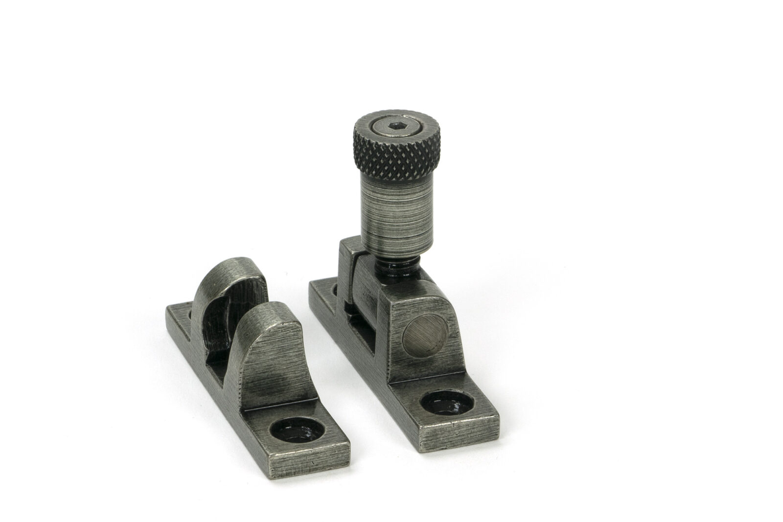 pewter brompton brighton fastener narrow (square)