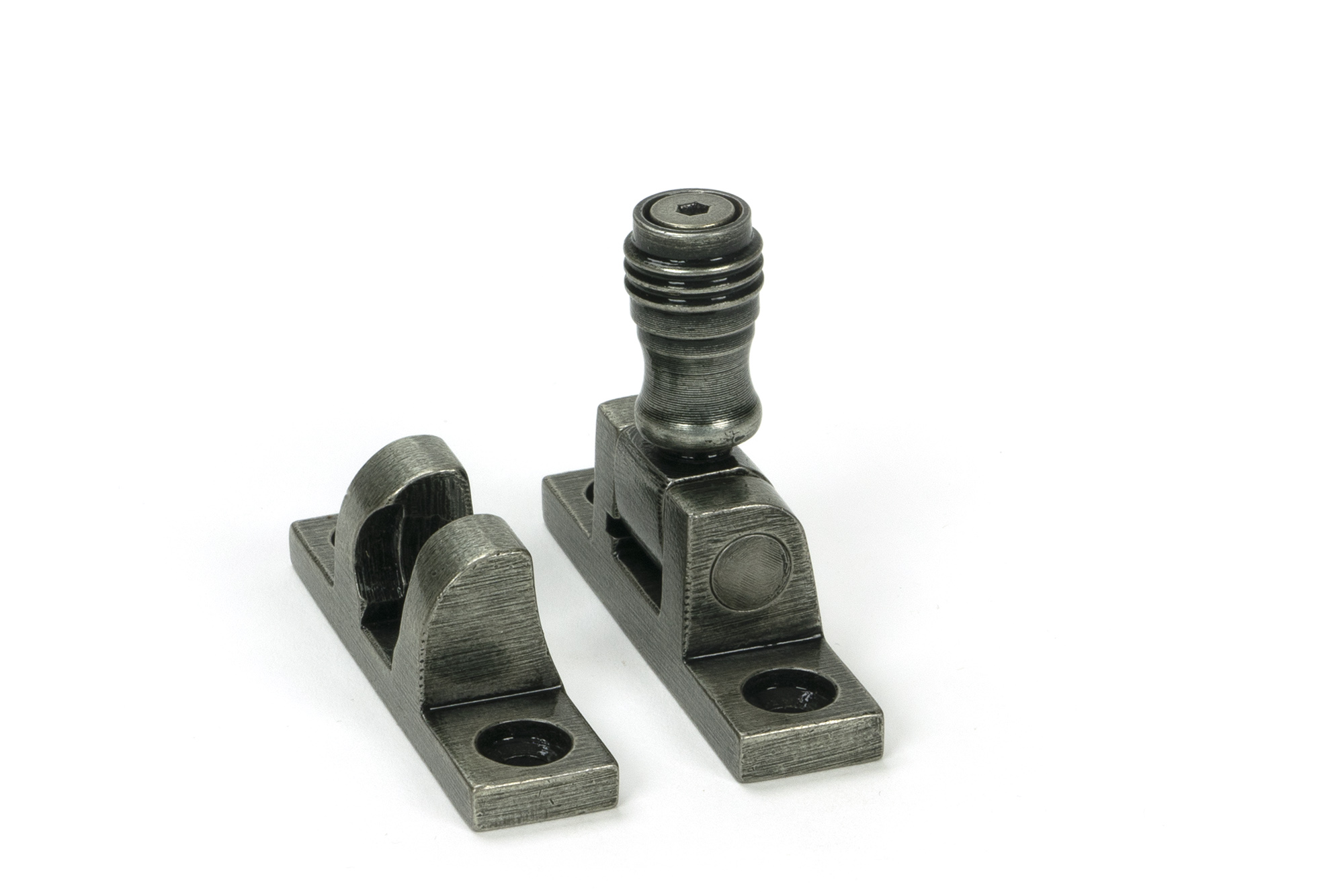 pewter prestbury brighton fastener narrow (square)