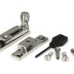 polished marine ss (316) prestbury quadrant fastener narrow
