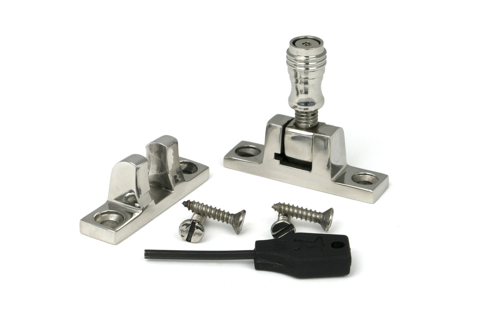 polished marine ss (316) prestbury brighton fastener narrow (square)