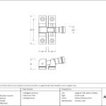 polished marine ss (316) prestbury brighton fastener narrow (square)