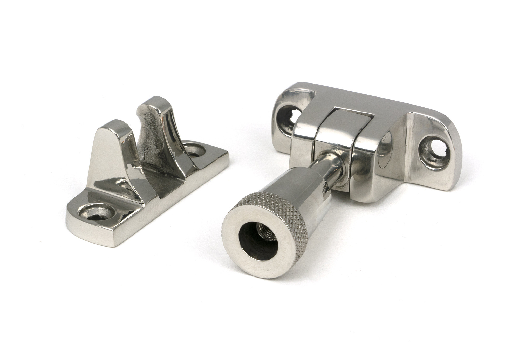 polished marine ss (316) brompton brighton fastener (radiused)