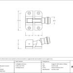 polished marine ss (316) prestbury brighton fastener (radiused)