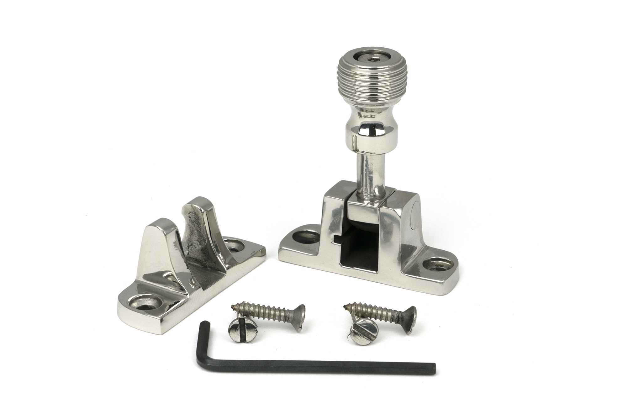 polished marine ss (316) beehive brighton fastener (radiused)