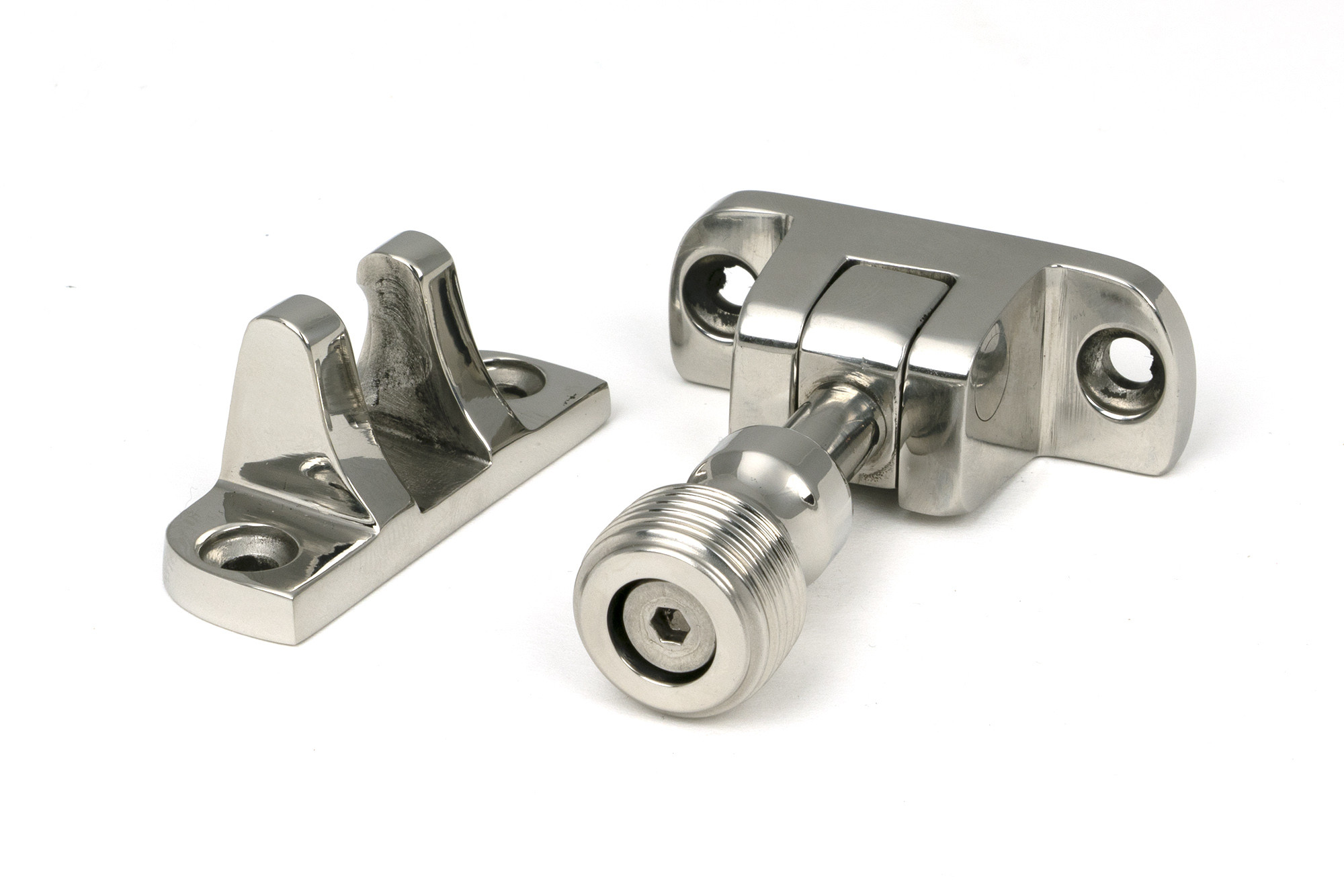 polished marine ss (316) beehive brighton fastener (radiused)