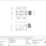 polished marine ss (316) beehive brighton fastener (radiused)