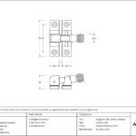 satin marine ss (316) beehive brighton fastener narrow (square)