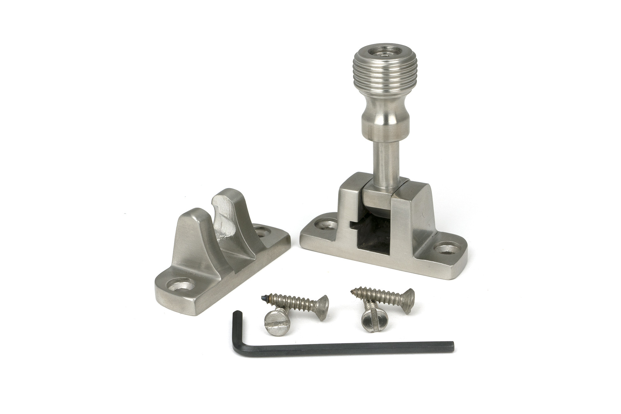 satin marine ss (316) beehive brighton fastener (radiused)