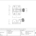 satin marine ss (316) beehive brighton fastener (radiused)